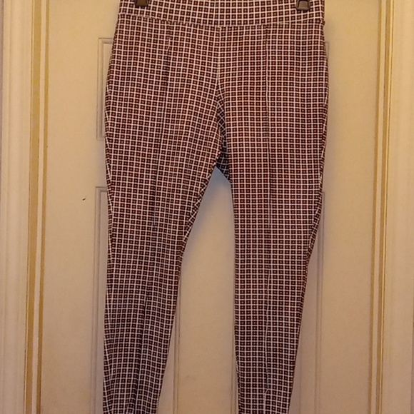 Plaid Knit Pants - Picture 2 of 4
